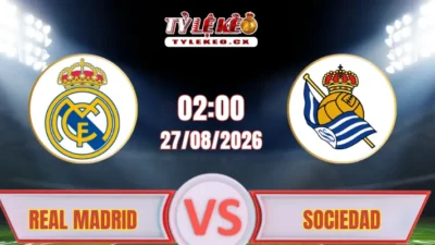 Phân tích kèo Real Madrid vs Sociedad (02h00 ngày 27/08) La Liga